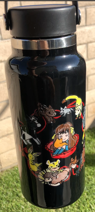 Custom painted Hydroflask Bottle